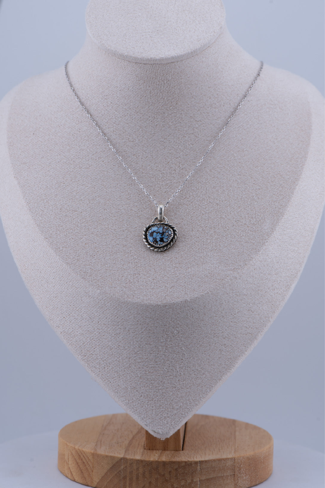 Golden Hills Turquoise Pendant Necklace