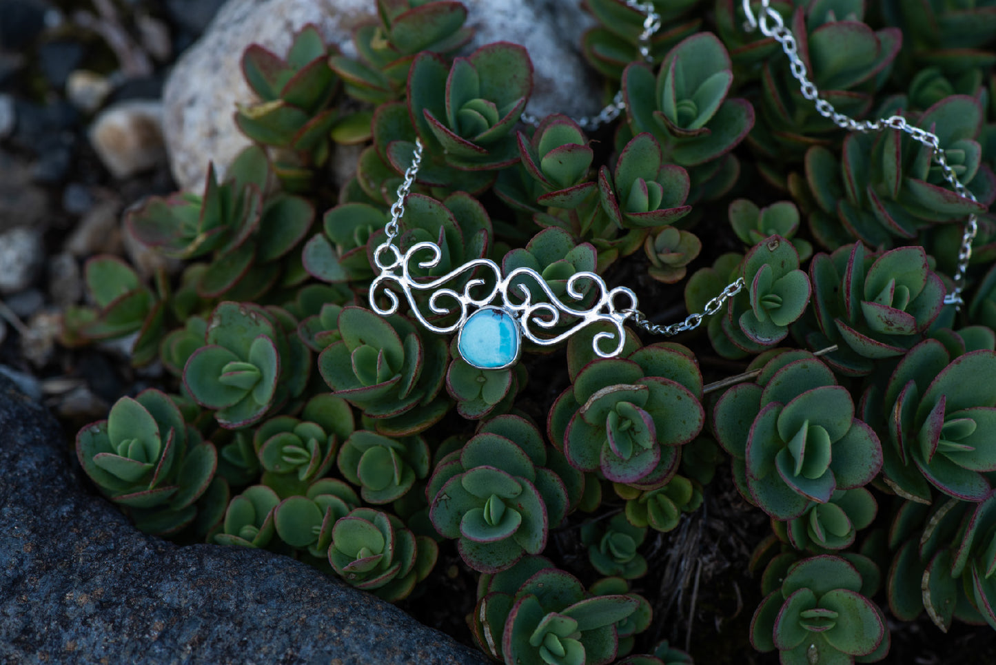 Golden Hills Turquoise Necklace