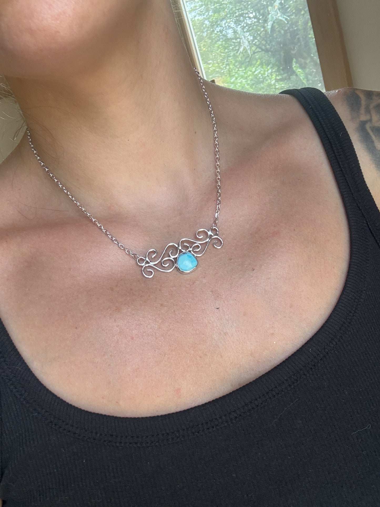 Golden Hills Turquoise Necklace