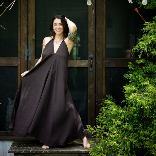Low Back Cotton Dress