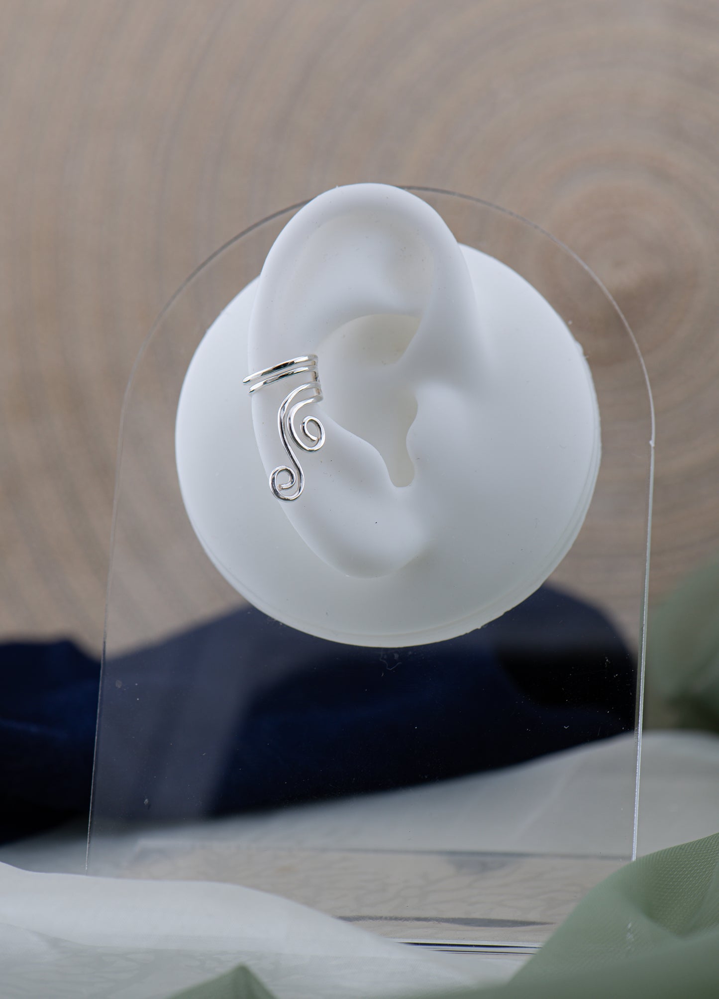 Sterling Silver Ear Cuff