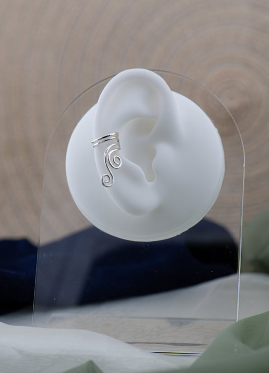 Sterling Silver Ear Cuff