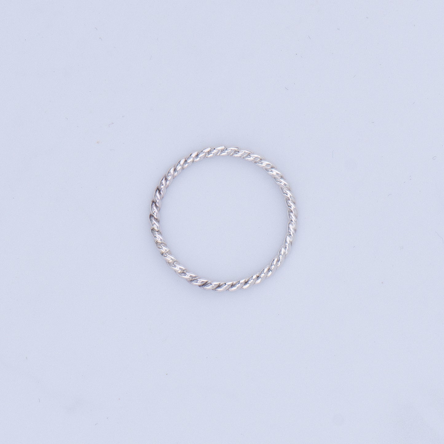 Sterling Silver Twisted Ring Band