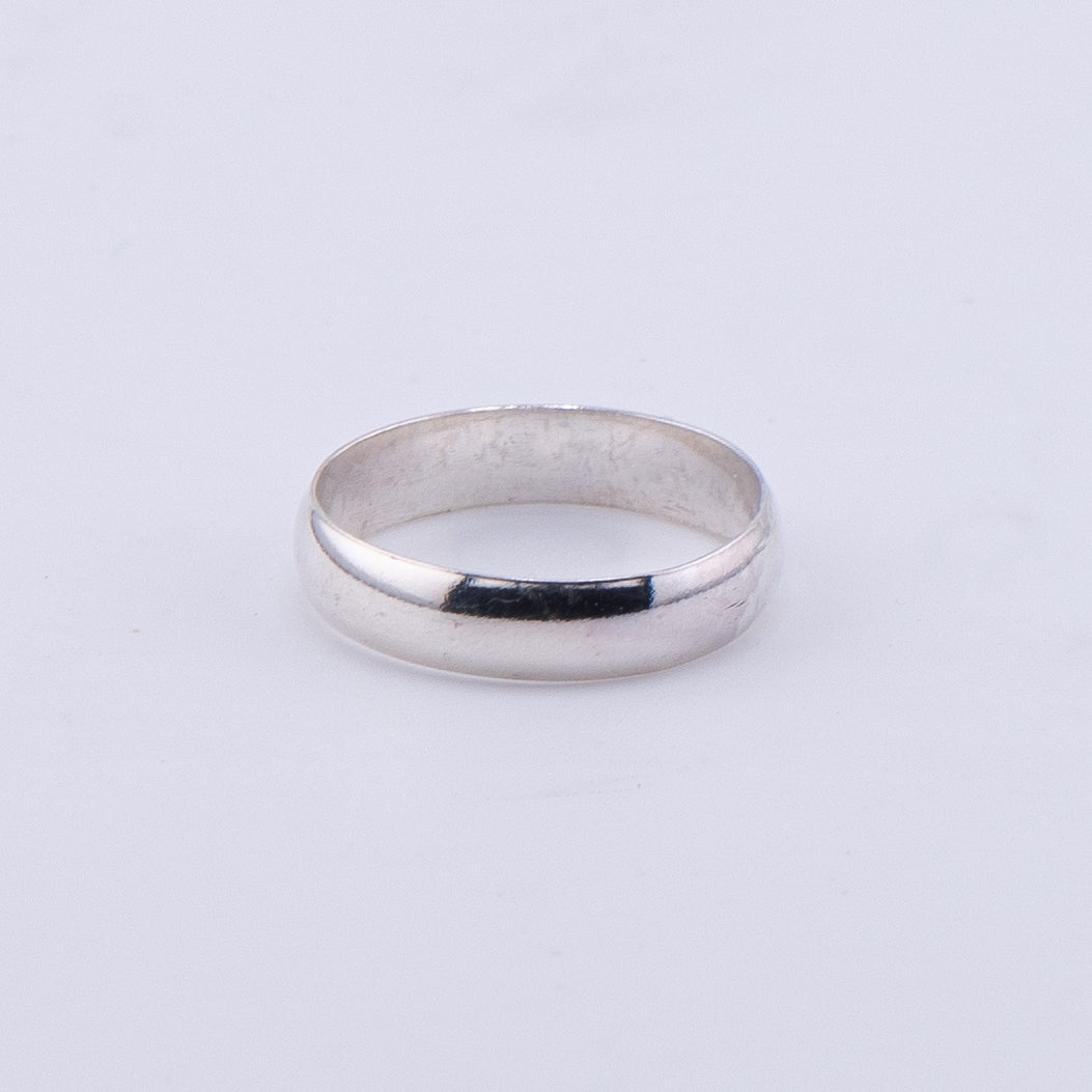 Sterling Silver Wide Ring Band