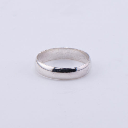 Sterling Silver Wide Ring Band