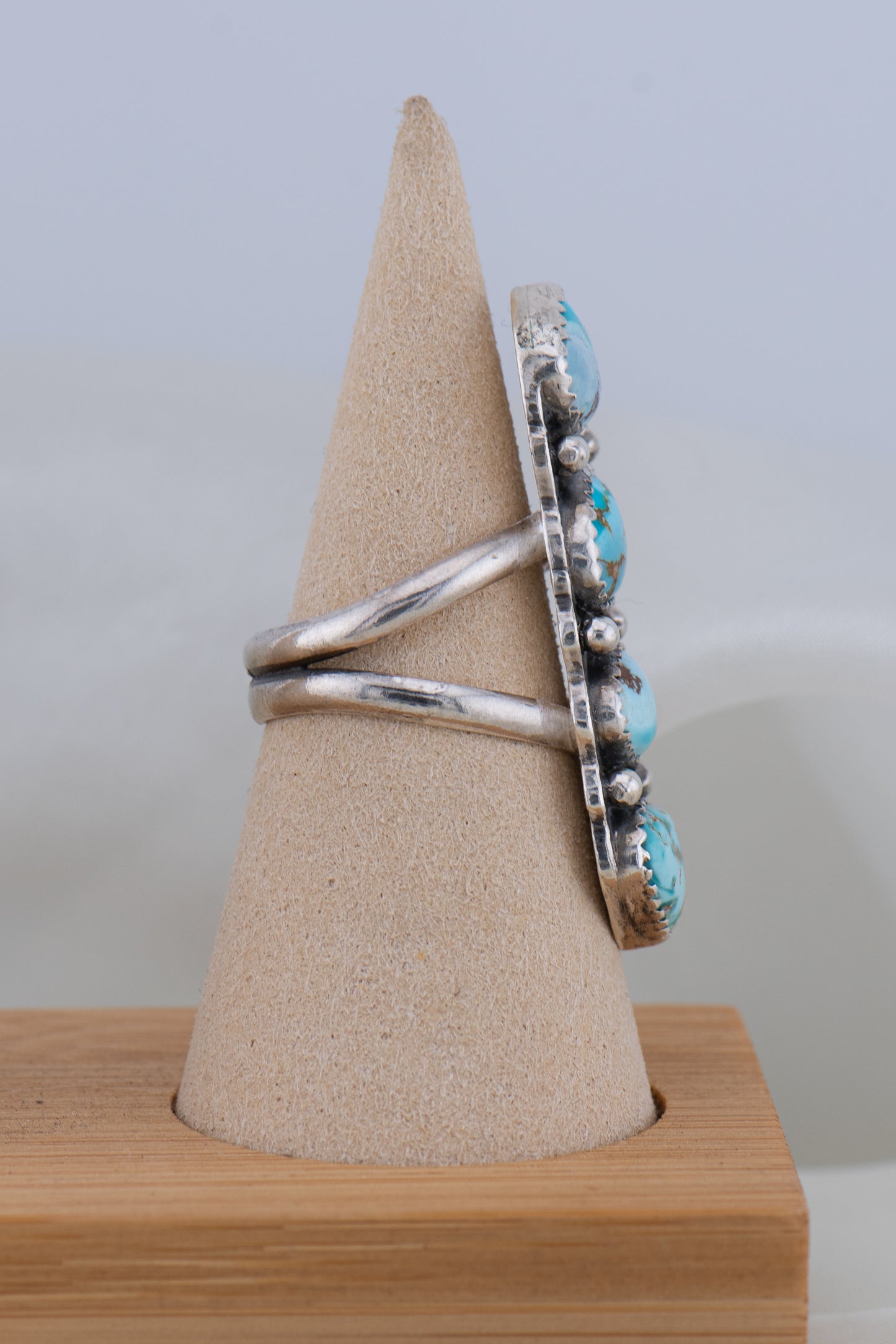 Golden Hills Turquoise Statement Ring