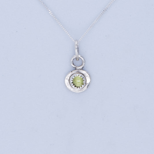 Peridot Pendant Necklace